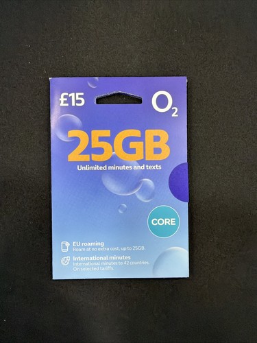 Scheda sim nuova sigillata - sim, o2