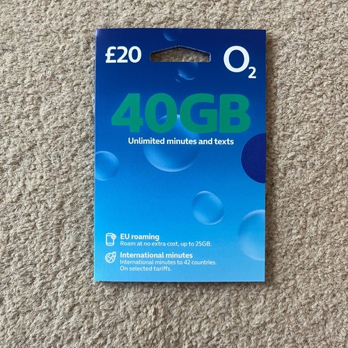 Scheda sim payg - £, 20