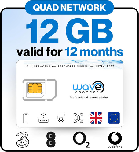 Quad network 12gb solo dati - 12gb,