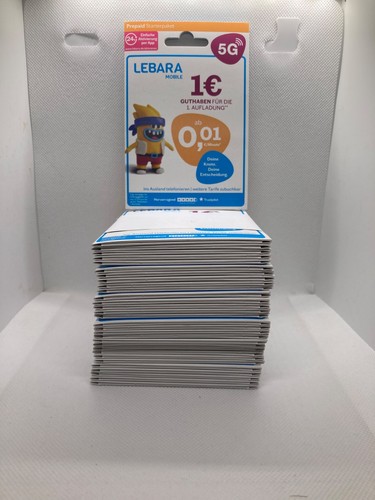 Scheda sim prepagata lebara - scheda,