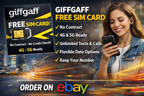 Giffgaff free sim card - sim, uk